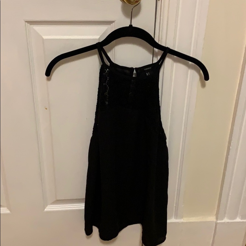 Black Lace Top
